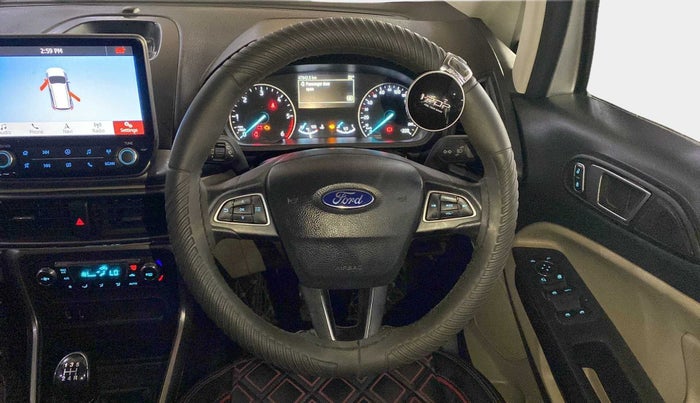 2020 Ford Ecosport TITANIUM 1.5L DIESEL, Diesel, Manual, 47,861 km, Steering Wheel Close Up