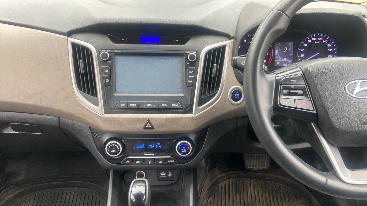 2017 Hyundai Creta SX PLUS AT 1.6 PETROL, Petrol, Automatic, 98,542 km, Air Conditioner