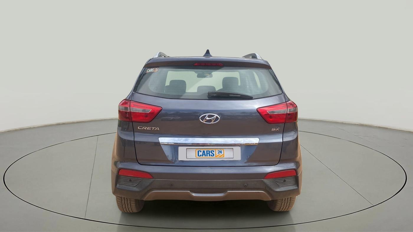 2017 Hyundai Creta SX PLUS AT 1.6 PETROL, Petrol, Automatic, 98,542 km, Back/Rear