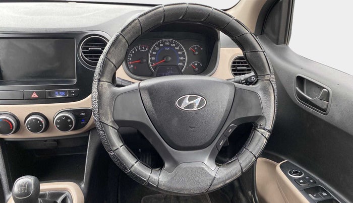2014 Hyundai Grand i10 MAGNA 1.2 KAPPA VTVT, Petrol, Manual, 8,189 km, Steering Wheel Close Up