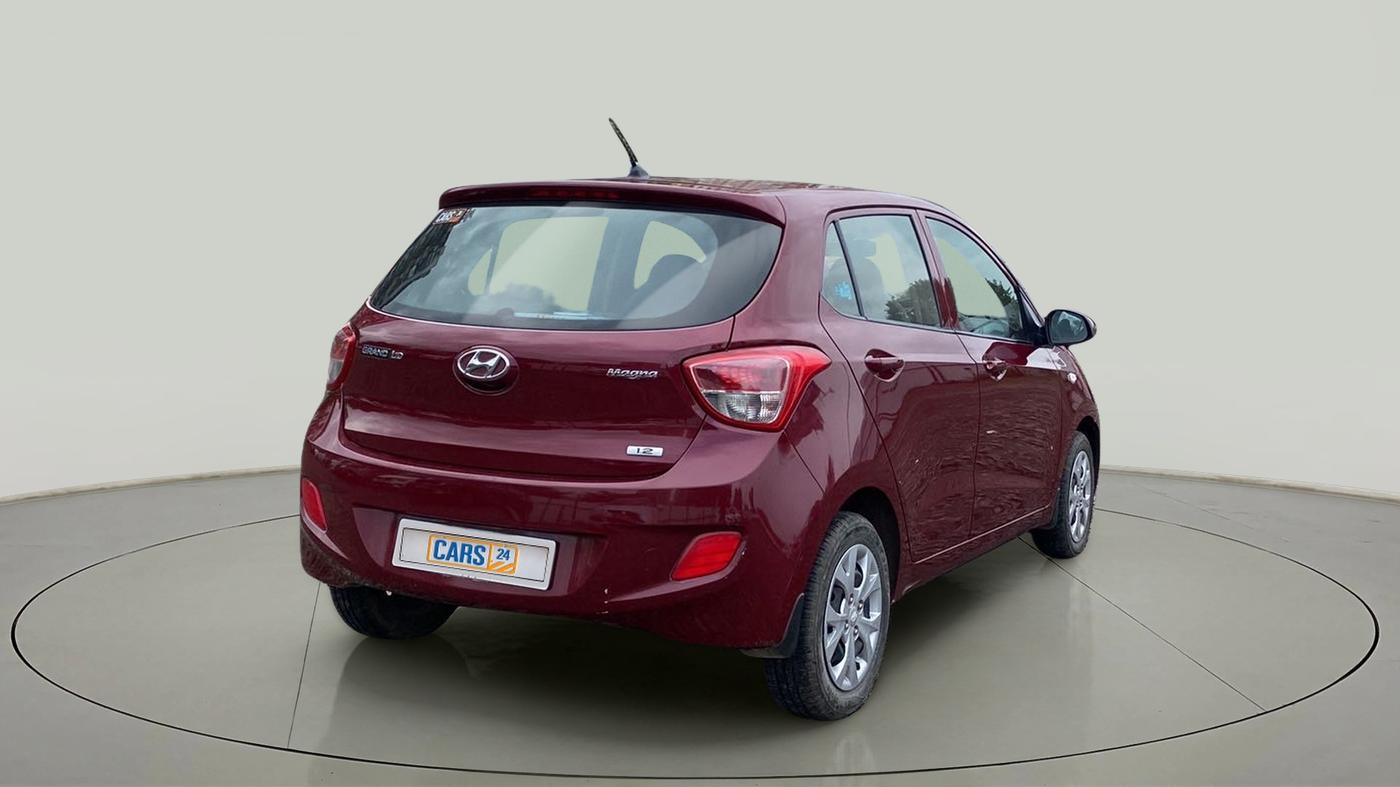 2014 Hyundai Grand i10 MAGNA 1.2 KAPPA VTVT, Petrol, Manual, 8,189 km, Right Back Diagonal