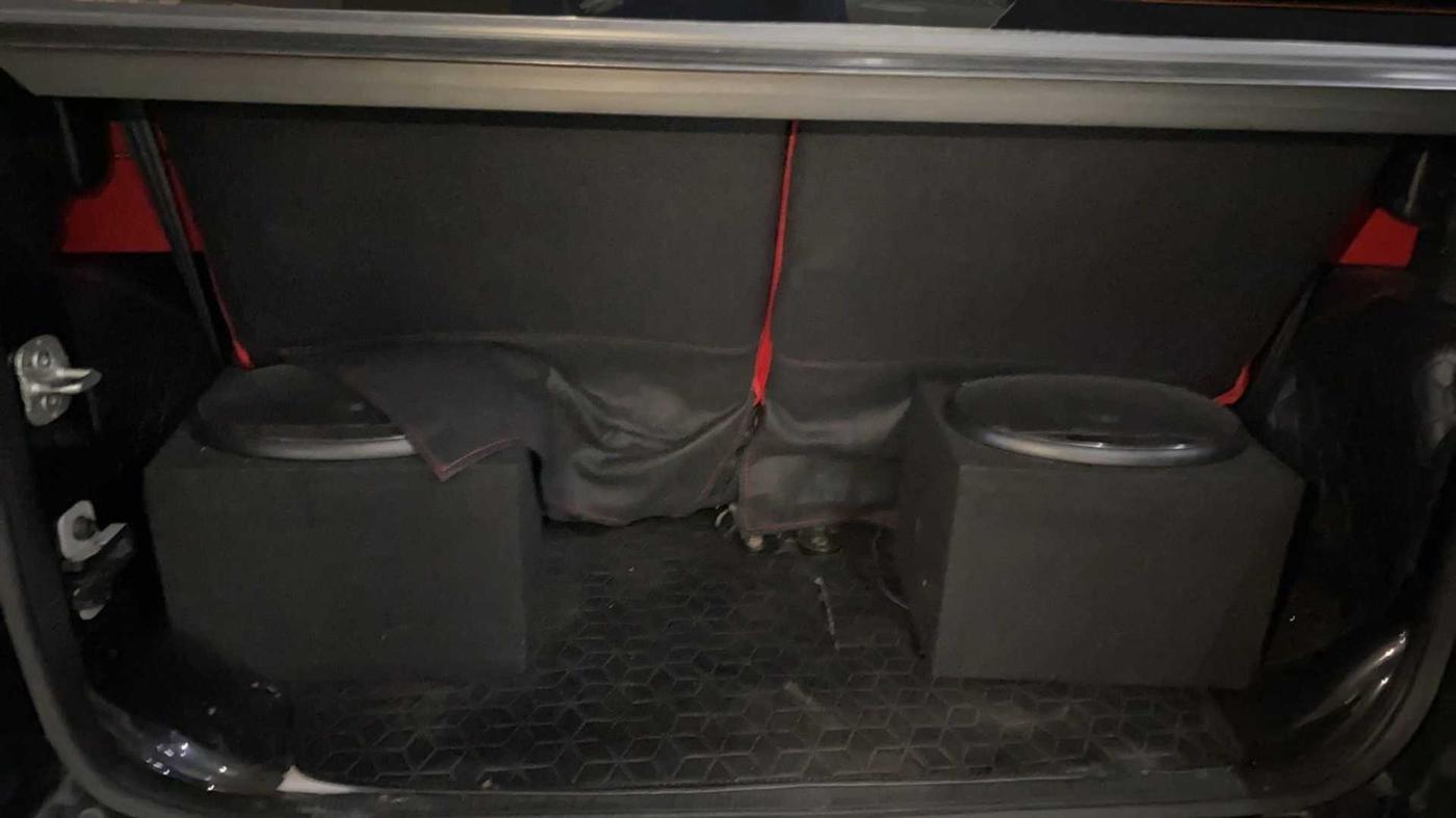 2022 Mahindra Thar LX PETROL HT 4WD AT, Petrol, Automatic, 32,450 km, Boot Inside
