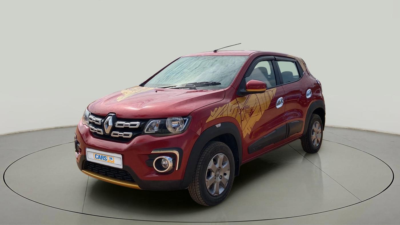 2018 Renault Kwid 1.0 MARVEL IRON MAN EDITION AMT, Petrol, Automatic, 19,178 km, Left Front Diagonal