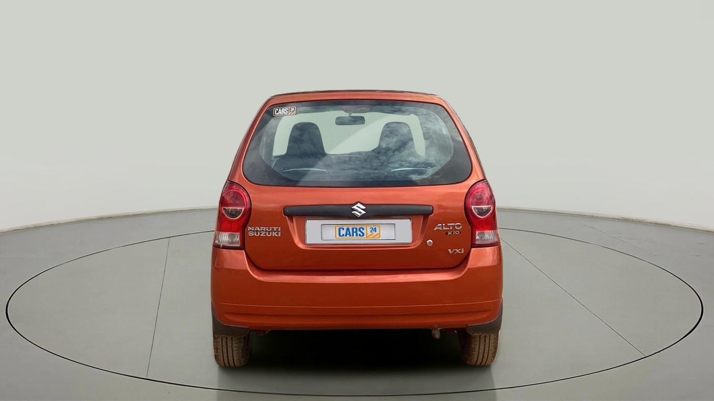 2012 Maruti Alto K10 VXI, Petrol, Manual, 71,979 km, Back/Rear