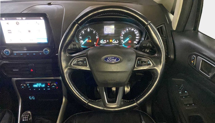 2018 Ford Ecosport TITANIUM 1.5L DIESEL, Diesel, Manual, 70,089 km, Steering Wheel Close Up