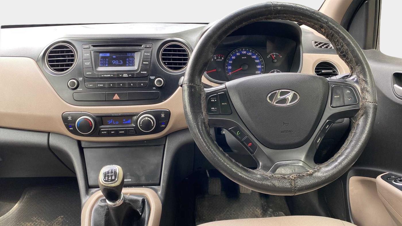 2014 Hyundai Xcent SX 1.2 (O), Petrol, Manual, 89,847 km, Air Conditioner