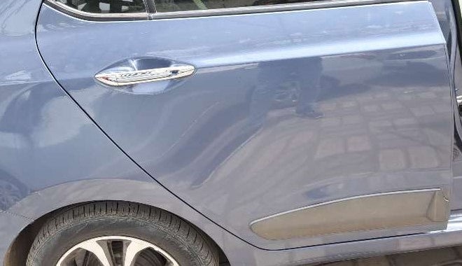 2014 Hyundai Xcent SX 1.2 (O), Petrol, Manual, 89,847 km, Rear left door - Minor scratches