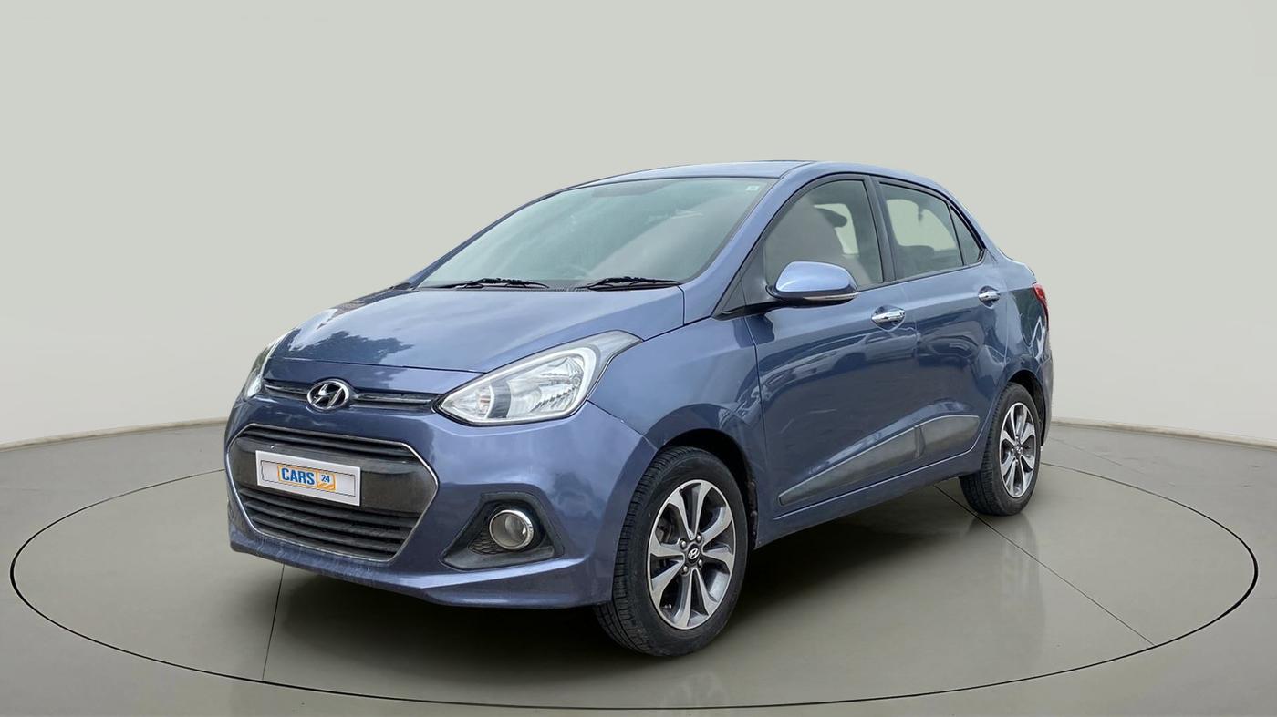 2014 Hyundai Xcent SX 1.2 (O), Petrol, Manual, 89,847 km, Left Front Diagonal