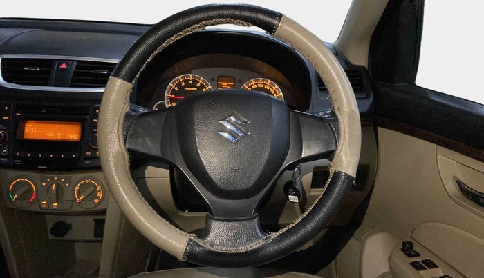 2015 Maruti Swift Dzire VXI, Petrol, Manual, 66,238 km, Steering Wheel Close Up