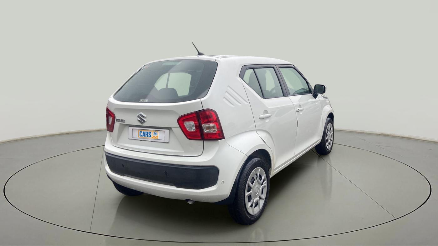 2019 Maruti IGNIS DELTA 1.2 AMT, Petrol, Automatic, 37,400 km, Right Back Diagonal
