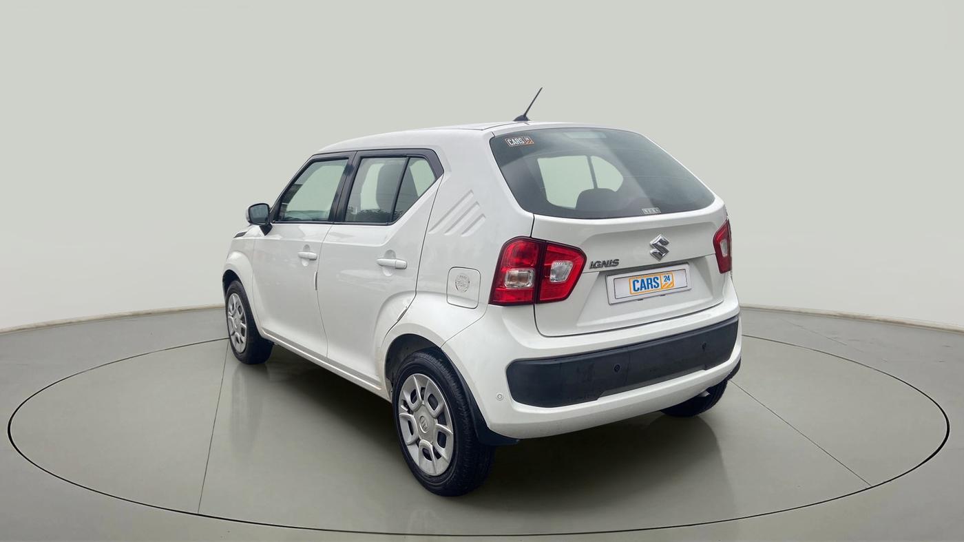 2019 Maruti IGNIS DELTA 1.2 AMT, Petrol, Automatic, 37,400 km, Left Back Diagonal