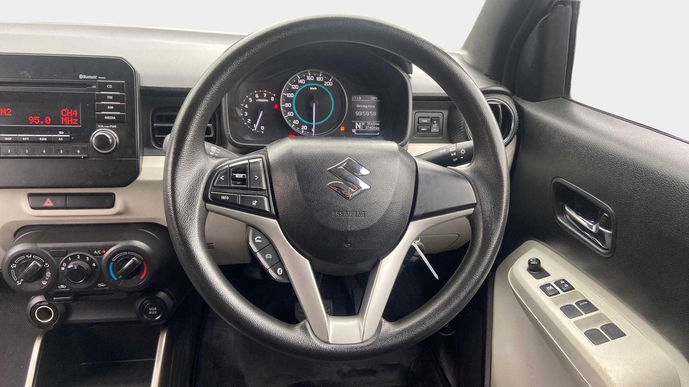 2019 Maruti IGNIS DELTA 1.2 AMT, Petrol, Automatic, 37,400 km, Steering Wheel Close Up