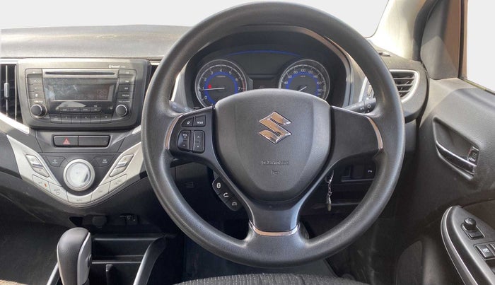 2016 Maruti Baleno DELTA CVT PETROL 1.2, Petrol, Automatic, 62,695 km, Steering Wheel Close Up