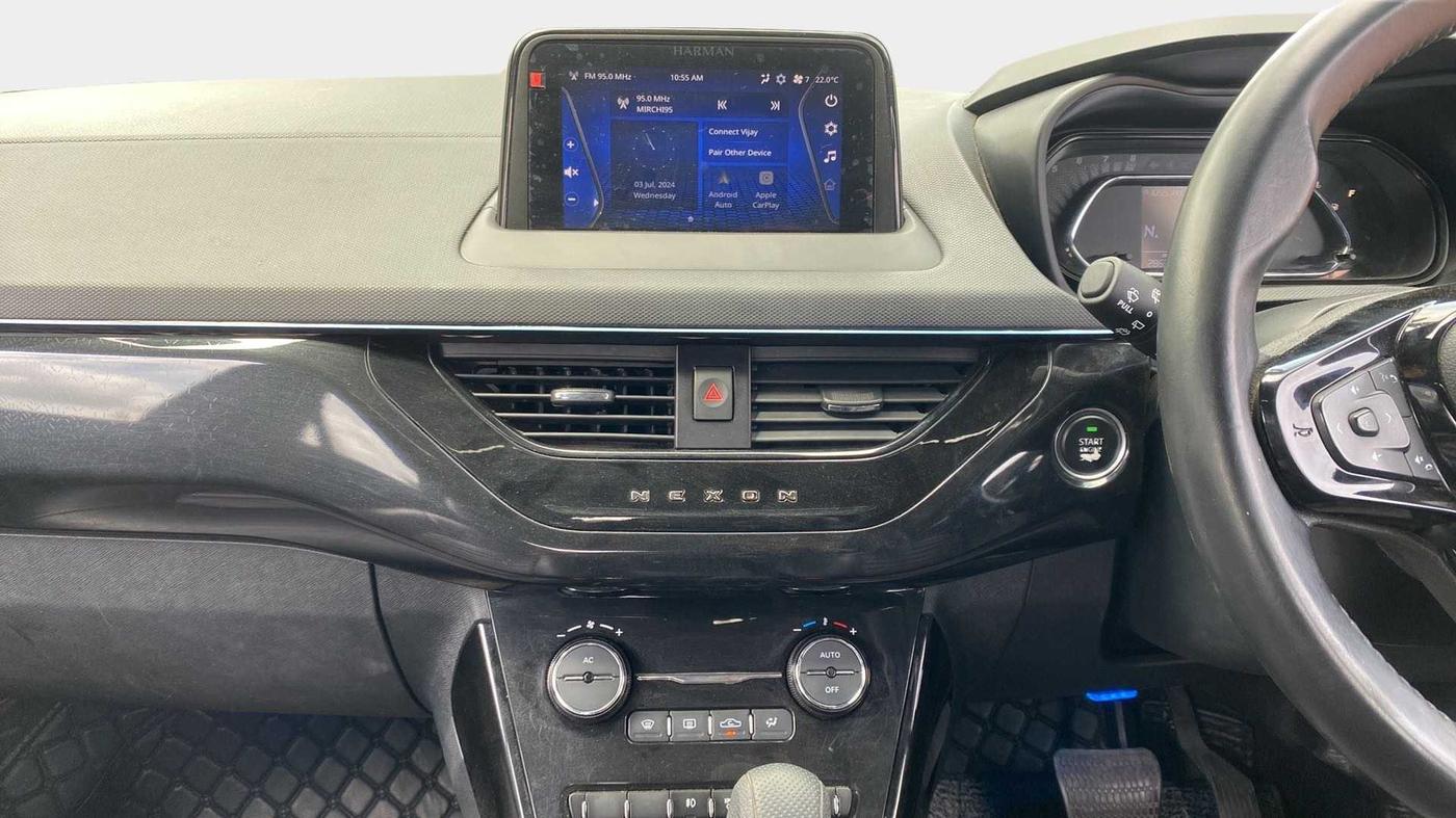 2021 Tata NEXON XZA PLUS (O) PETROL DARK EDITION, Petrol, Automatic, 28,606 km, Air Conditioner