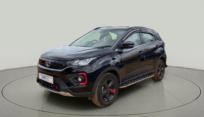 2021 Tata NEXON XZA PLUS (O) PETROL DARK EDITION, Petrol, Automatic, 28,606 km, Left Front Diagonal