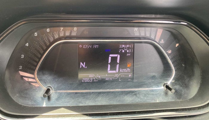 2021 Tata NEXON XZA PLUS (O) PETROL DARK EDITION, Petrol, Automatic, 28,606 km, Odometer Image