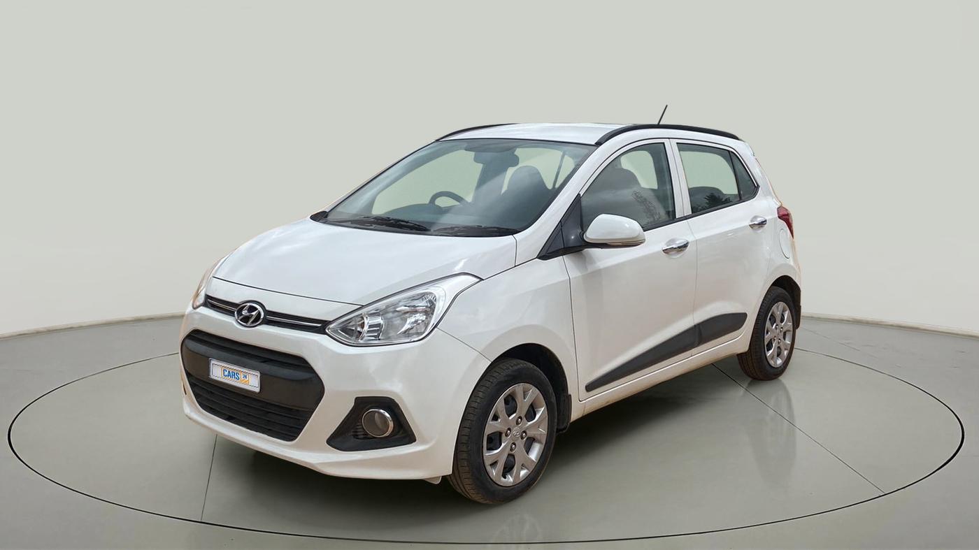 2014 Hyundai Grand i10 SPORTZ AT 1.2 KAPPA VTVT, Petrol, Automatic, 61,541 km, Left Front Diagonal