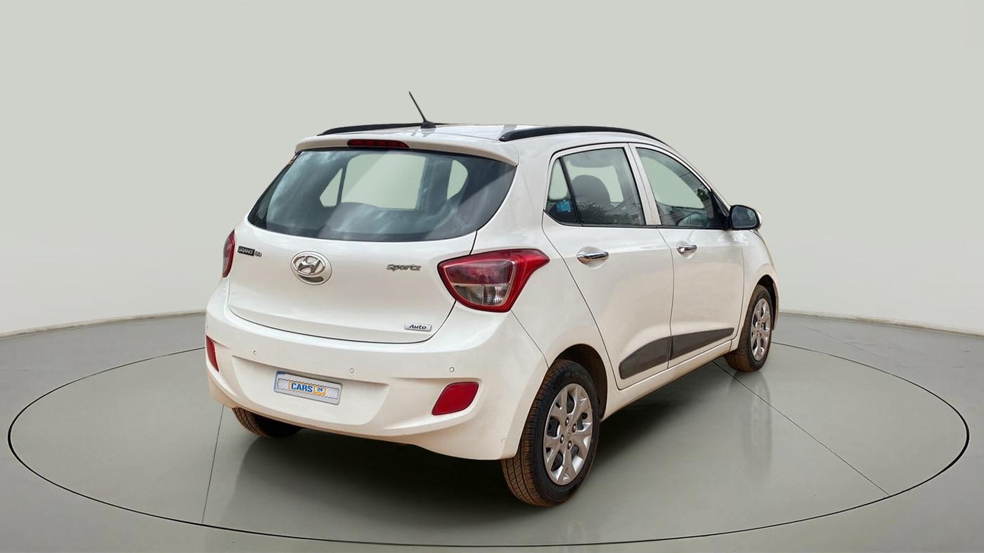 2014 Hyundai Grand i10 SPORTZ AT 1.2 KAPPA VTVT, Petrol, Automatic, 61,541 km, Right Back Diagonal
