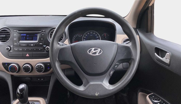 2014 Hyundai Grand i10 SPORTZ AT 1.2 KAPPA VTVT, Petrol, Automatic, 61,541 km, Steering Wheel Close Up