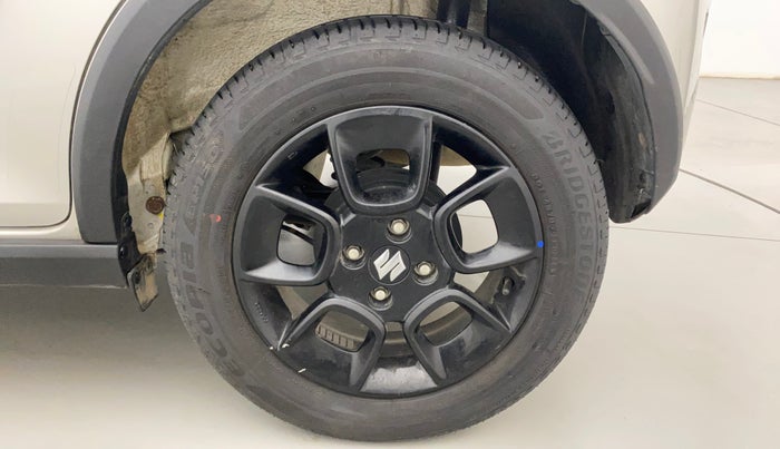 2023 Maruti IGNIS ZETA 1.2, Petrol, Manual, 10,079 km, Left Rear Wheel