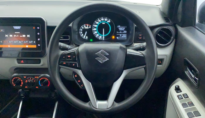 2023 Maruti IGNIS ZETA 1.2, Petrol, Manual, 10,079 km, Steering Wheel Close Up