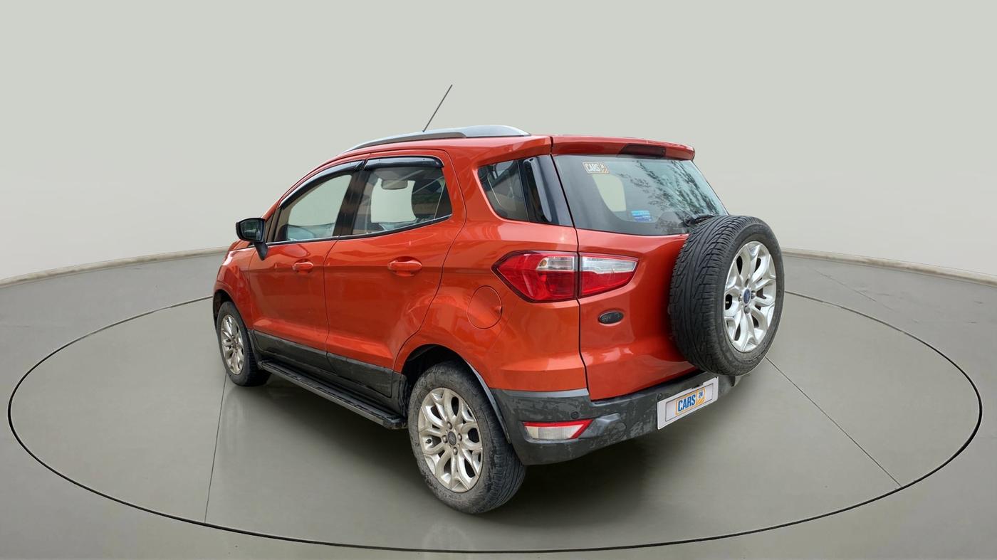 2014 Ford Ecosport TITANIUM 1.5L DIESEL, Diesel, Manual, 98,596 km, Left Back Diagonal