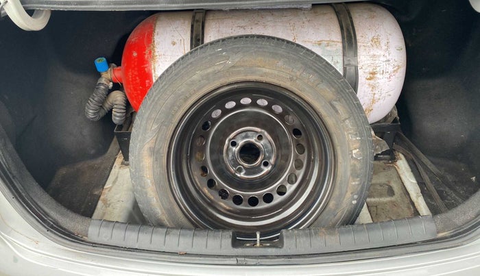 2018 Hyundai Xcent E+, CNG, Manual, 78,690 km, Boot Inside