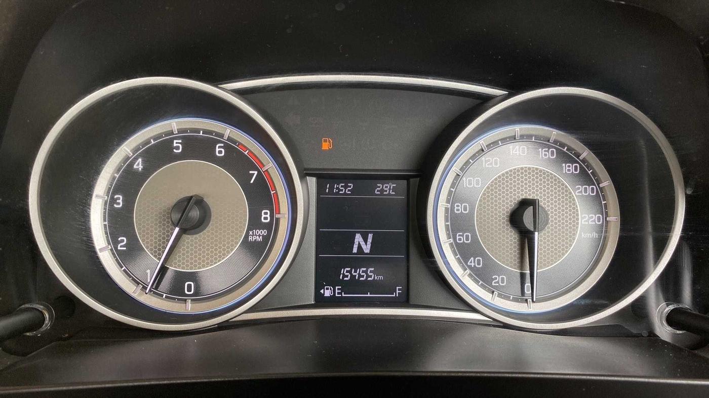 2020 Maruti Dzire ZXI AMT, Petrol, Automatic, 15,435 km, Odometer Image