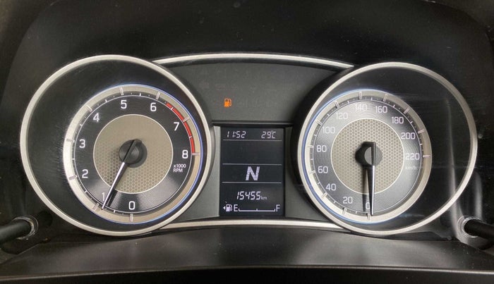 2020 Maruti Dzire ZXI AMT, Petrol, Automatic, 15,435 km, Odometer Image