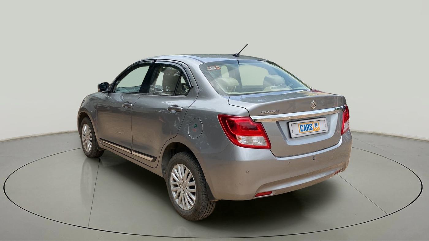 2020 Maruti Dzire ZXI AMT, Petrol, Automatic, 15,435 km, Left Back Diagonal