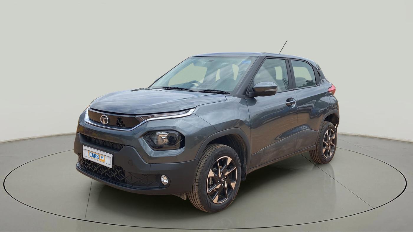 2023 Tata PUNCH ACCOMPLISHED DAZZLE PACK AMT, Petrol, Automatic, 1,799 km, Left Front Diagonal