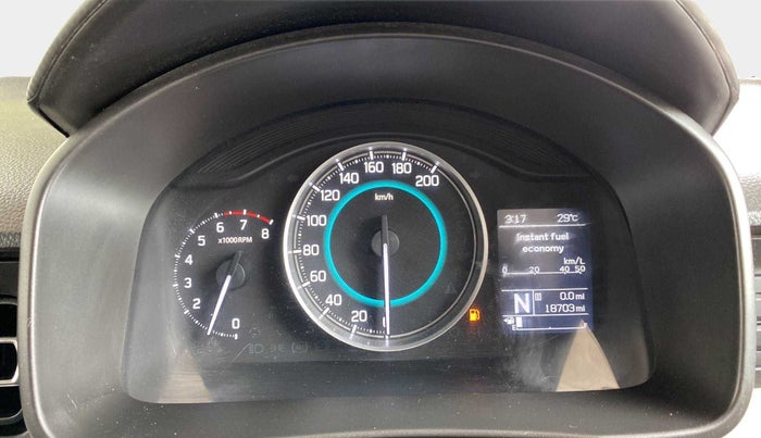 2017 Maruti IGNIS ZETA 1.2 AMT, Petrol, Automatic, 30,239 km, Odometer Image