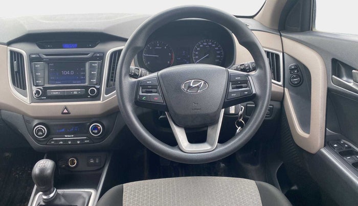 2016 Hyundai Creta SX 1.6 DIESEL, Diesel, Manual, 58,697 km, Steering Wheel Close Up