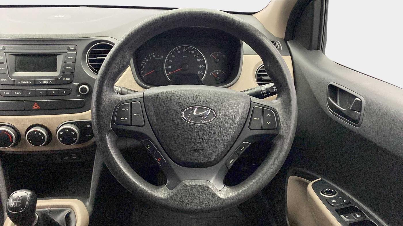 2018 Hyundai Grand i10 MAGNA 1.2 KAPPA VTVT, Petrol, Manual, 68,184 km, Steering Wheel Close Up