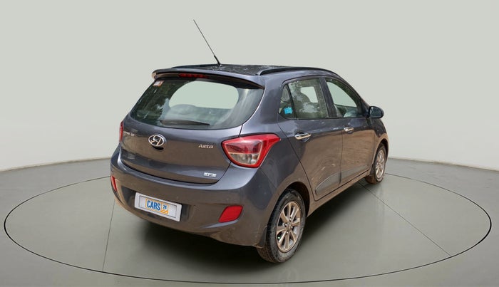 2015 Hyundai Grand i10 ASTA 1.2 KAPPA VTVT, Petrol, Manual, 77,723 km, Right Back Diagonal