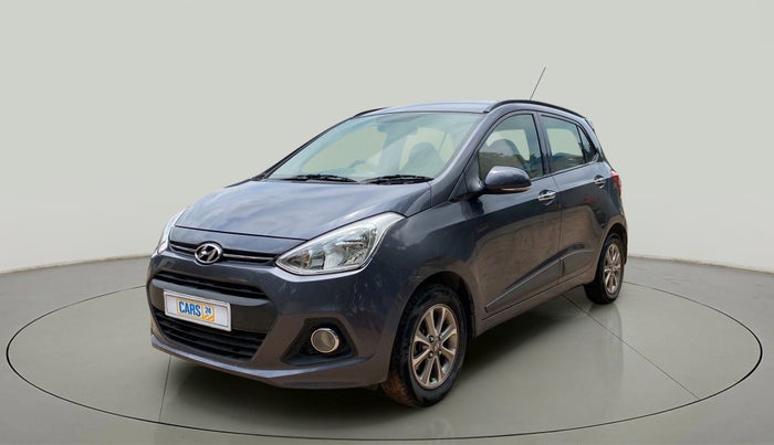 2015 Hyundai Grand i10 ASTA 1.2 KAPPA VTVT, Petrol, Manual, 77,723 km, Left Front Diagonal