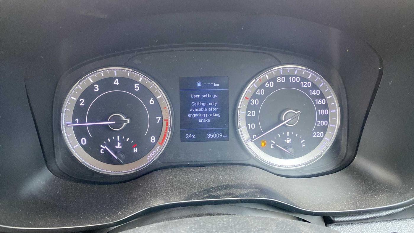 2019 Hyundai VENUE SX 1.0 (O) TURBO, Petrol, Manual, 34,996 km, Odometer Image