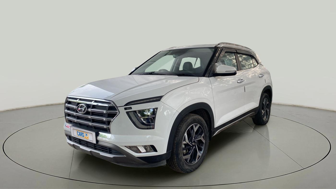 2022 Hyundai Creta SX (O) 1.5 DIESEL, Diesel, Manual, 33,392 km, Left Front Diagonal
