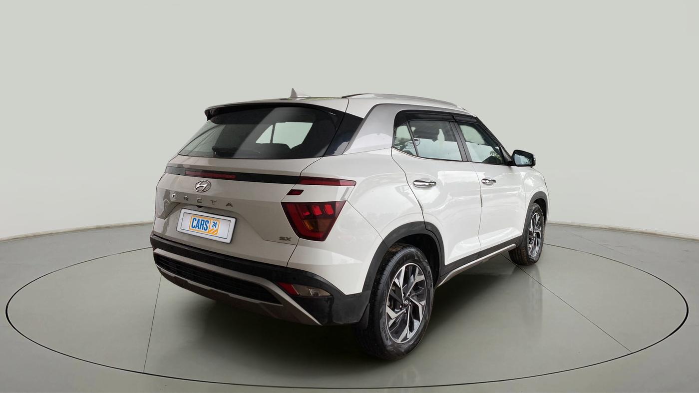 2022 Hyundai Creta SX (O) 1.5 DIESEL, Diesel, Manual, 33,392 km, Right Back Diagonal
