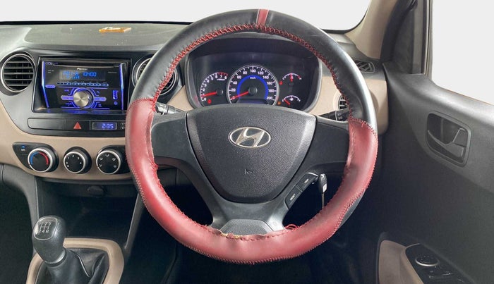 2015 Hyundai Grand i10 MAGNA 1.2 KAPPA VTVT, Petrol, Manual, 62,336 km, Steering Wheel Close Up