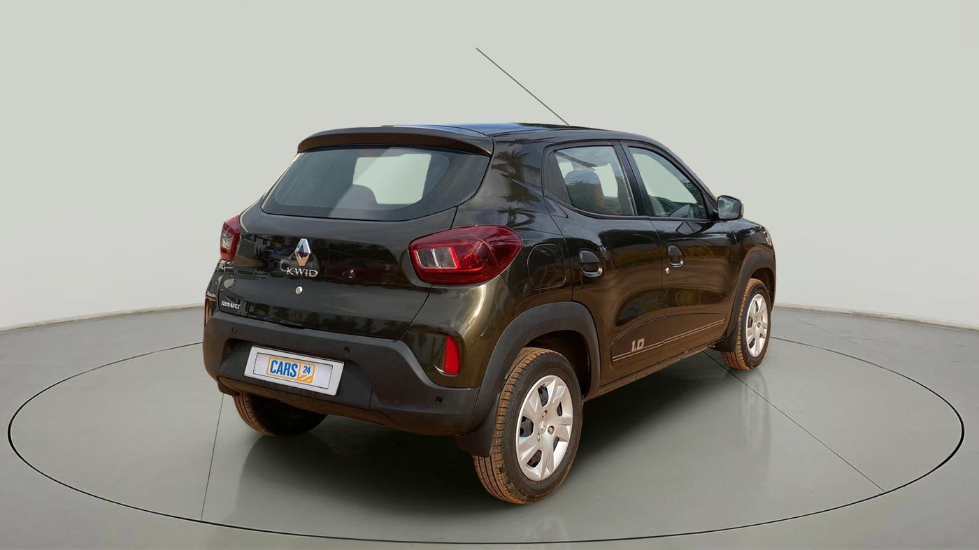 2023 Renault Kwid RXT 1.0 AMT, Petrol, Automatic, 1,449 km, Right Back Diagonal
