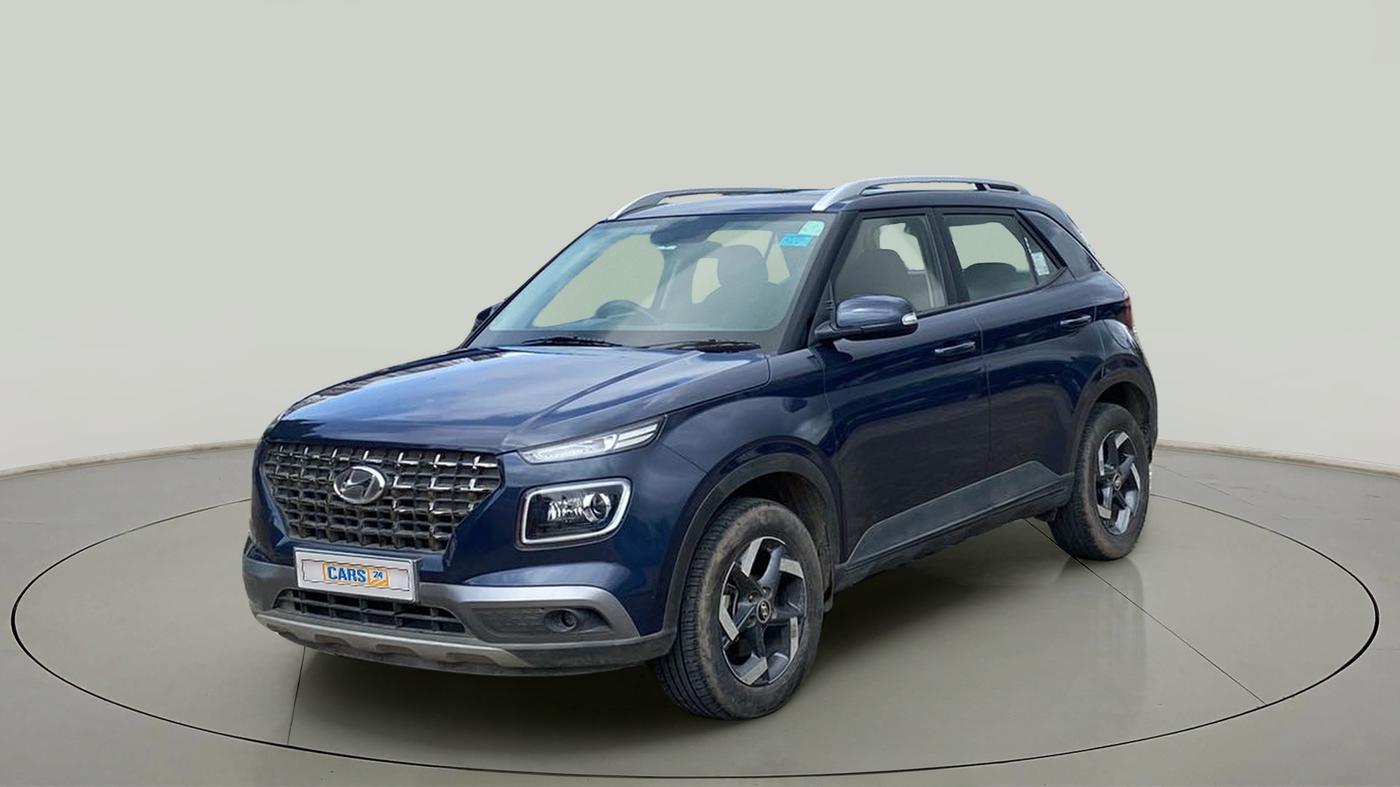 2020 Hyundai VENUE SX 1.0 TURBO IMT, Petrol, Manual, 44,266 km, Left Front Diagonal