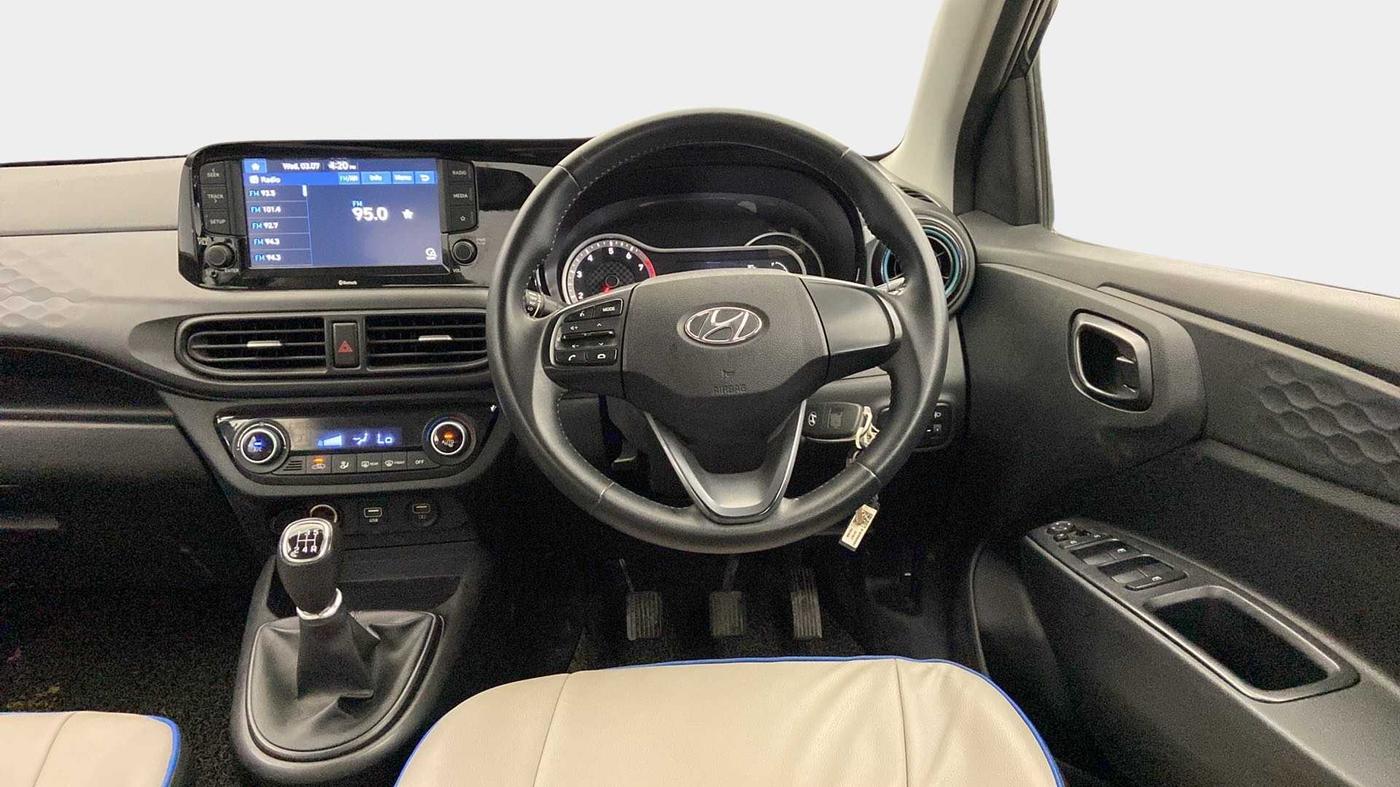 2019 Hyundai GRAND I10 NIOS SPORTZ 1.2 KAPPA VTVT, Petrol, Manual, 19,784 km, Steering Wheel Close Up
