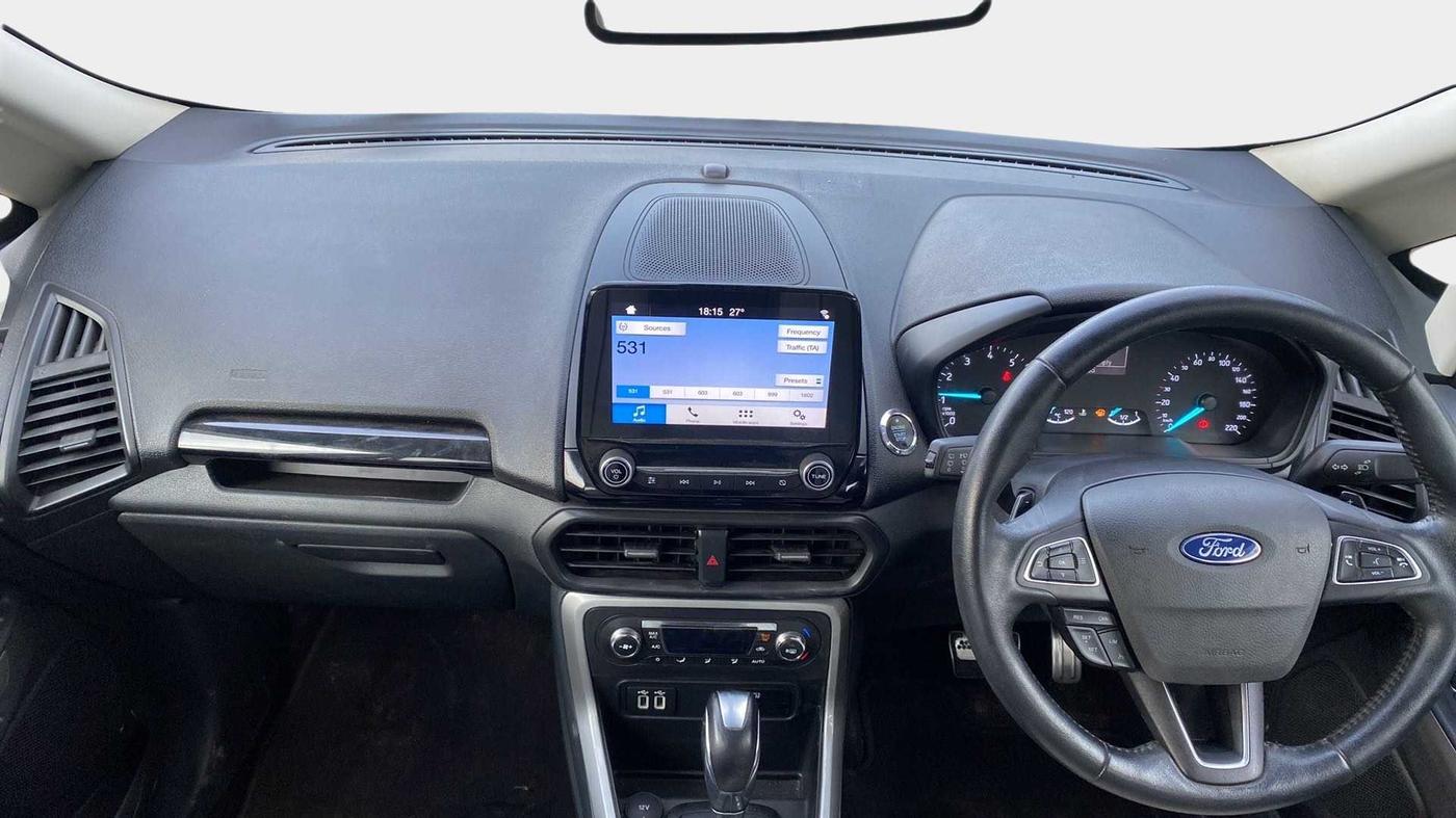 2018 Ford Ecosport TITANIUM + 1.5L PETROL AT, Petrol, Automatic, 11,632 km, Dashboard