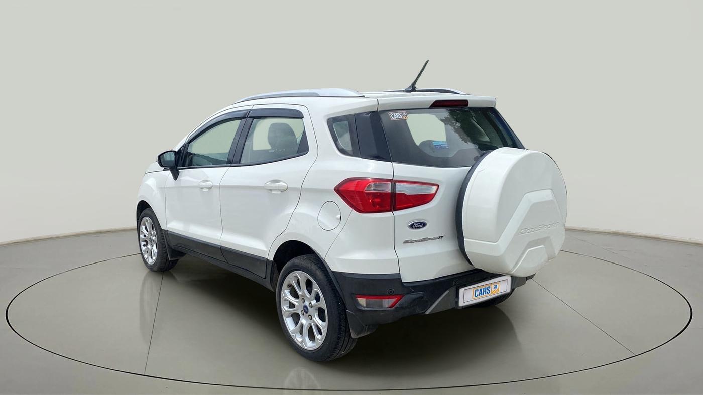 2018 Ford Ecosport TITANIUM + 1.5L PETROL AT, Petrol, Automatic, 11,632 km, Left Back Diagonal