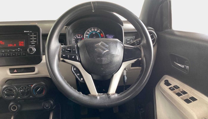 2018 Maruti IGNIS DELTA 1.2, CNG, Manual, 1,20,953 km, Steering Wheel Close Up