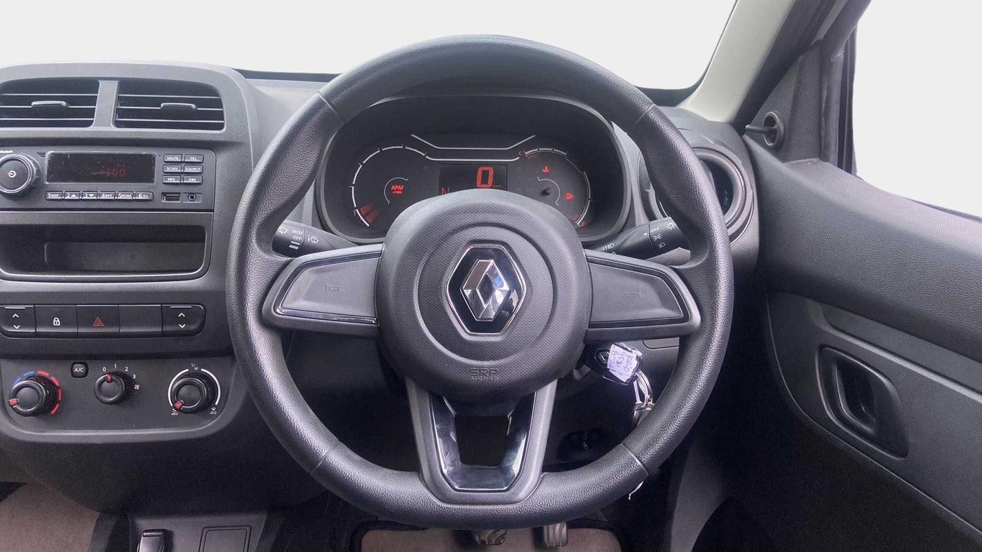 2020 Renault Kwid RXL 1.0 AMT, Petrol, Automatic, 7,623 km, Steering Wheel Close Up