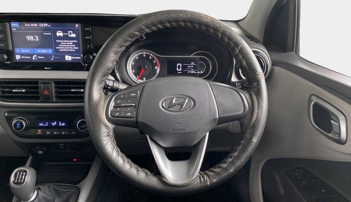 2020 Hyundai GRAND I10 NIOS ASTA 1.2 KAPPA VTVT, Petrol, Manual, 27,296 km, Steering Wheel Close Up