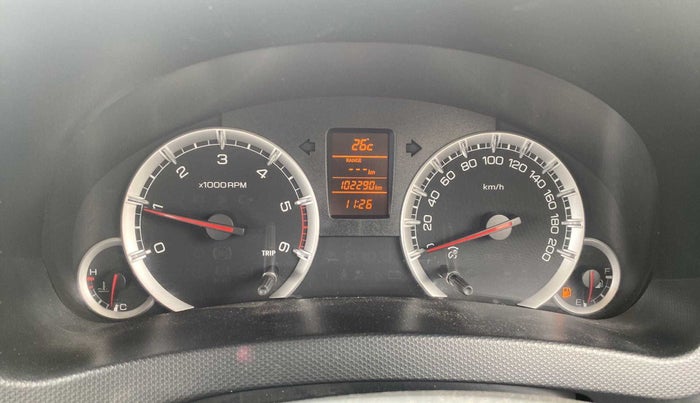 2013 Maruti Swift ZDI, Diesel, Manual, 1,02,255 km, Odometer Image