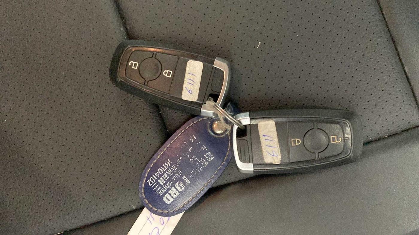 2021 Ford Ecosport TITANIUM 1.5L DIESEL, Diesel, Manual, 40,846 km, Key Close Up
